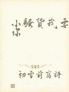 小骚货我要操死你