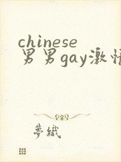 chinese男男gay激情fuk