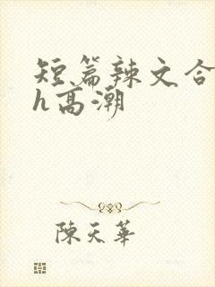 短篇辣文合集高h高潮封面