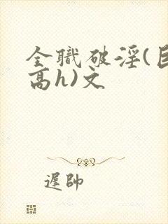 全职破淫(巨肉高h)文封面