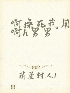 啊操死我用力插啊h男男