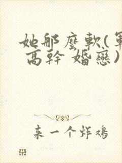 她那么软(军婚 高干 婚恋)完结