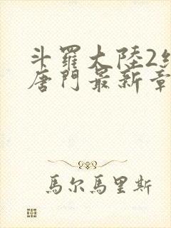 斗罗大陆2绝世唐门最新章节小说