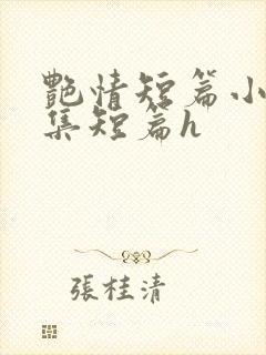 艳情短篇小说合集短篇h