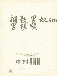 调教男奴sm男男视频