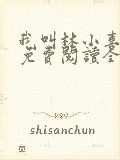 我叫林小喜全文免费阅读全文封面