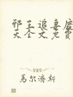 邪王追妻废材逆天全文免费阅读