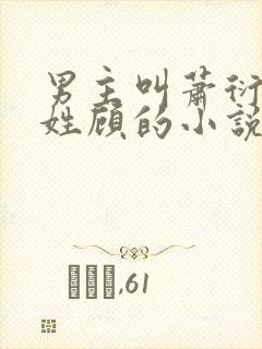 男主叫萧衍女主姓顾的小说