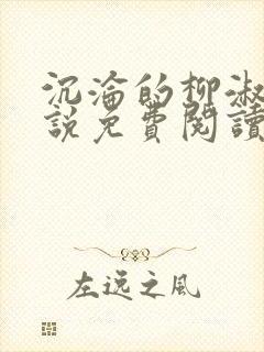 沉沦的柳淑云小说免费阅读全文