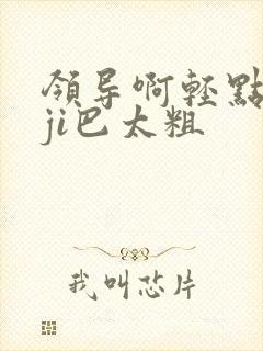 领导啊轻点灬大ji巴太粗
