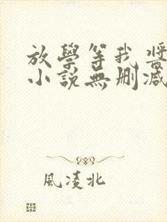 放学等我酱子贝小说无删减正版在线阅读封面