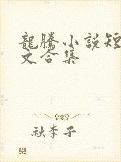 龙腾小说短篇辣文合集