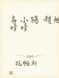 韦小鸨 赵旭李晴晴