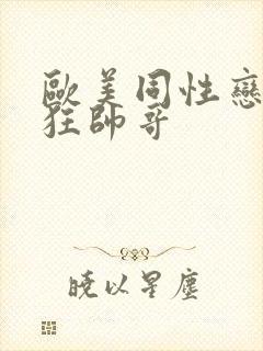 欧美同性恋偷窥狂帅哥