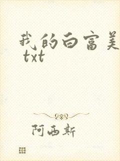 我的白富美老婆 txt