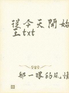 从今天开始做藩王txt