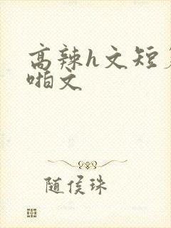 高辣h文短篇啪啪文