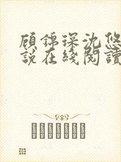 顾锦琛沈悠然小说在线阅读