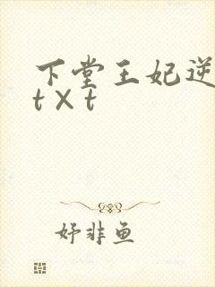 下堂王妃逆袭记t×t封面