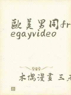 欧美男同freegayvideo