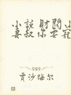 小说 财阀小娇妻叔你要宠坏我