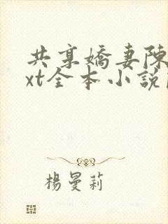 共享娇妻陈雪txt全本小说阅读封面