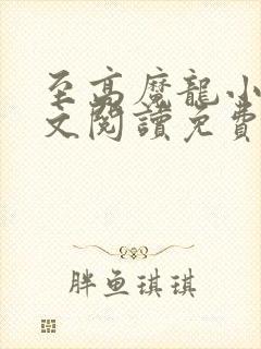 至高魔龙小说全文阅读免费无弹窗