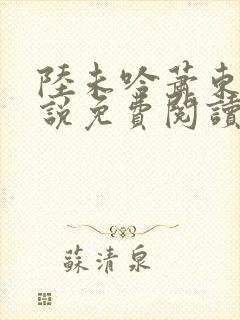 陆未吟萧东霆小说免费阅读