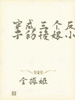 穿成三个反派崽子的后娘小说