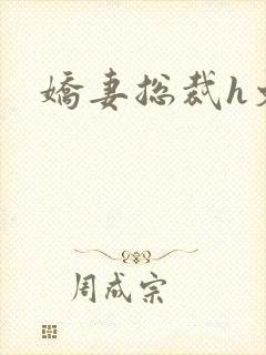 娇妻总裁h文封面