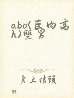 abo(巨肉高h)双男