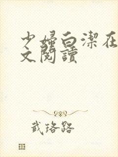 少妇白洁在线原文阅读