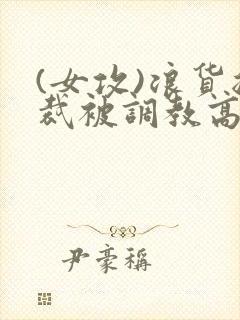 (女攻)浪货总裁被调教高h封面