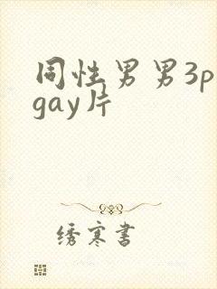 同性男男3p黄gay片封面