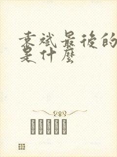 袁斌最后的结局是什么