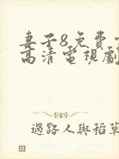 妻子8免费完整高清电视剧中文