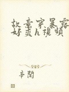 故意穿暴露被强好爽h视频