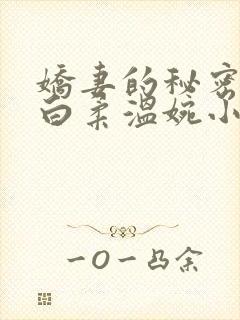 娇妻的秘密肖军白柔温婉小说