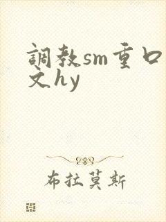 调教sm重口h文hy封面