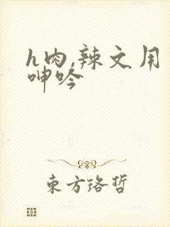 h肉,辣文用力呻吟封面