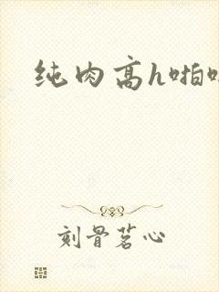 纯肉高h啪啪文