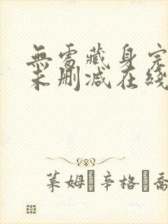 无处藏身完整版未删减在线免费观看封面