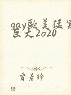 gay欧美猛男巨大2o20