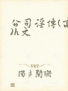 公司淫传(高h)h文封面