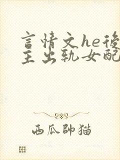 言情文he后男主出轨女配