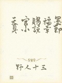 天官赐福墨香铜臭小说章节目录