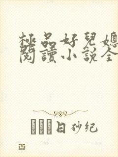 极品好儿媳苏晴阅读小说全文免费