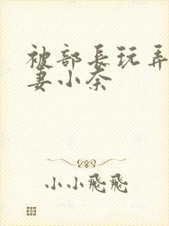 被部长玩弄的人妻小奈