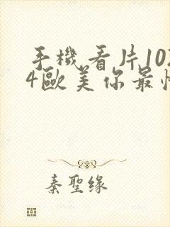 手机看片1024欧美你最懂的