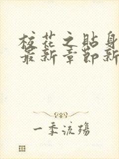 校花之贴身高手最新章节新封面